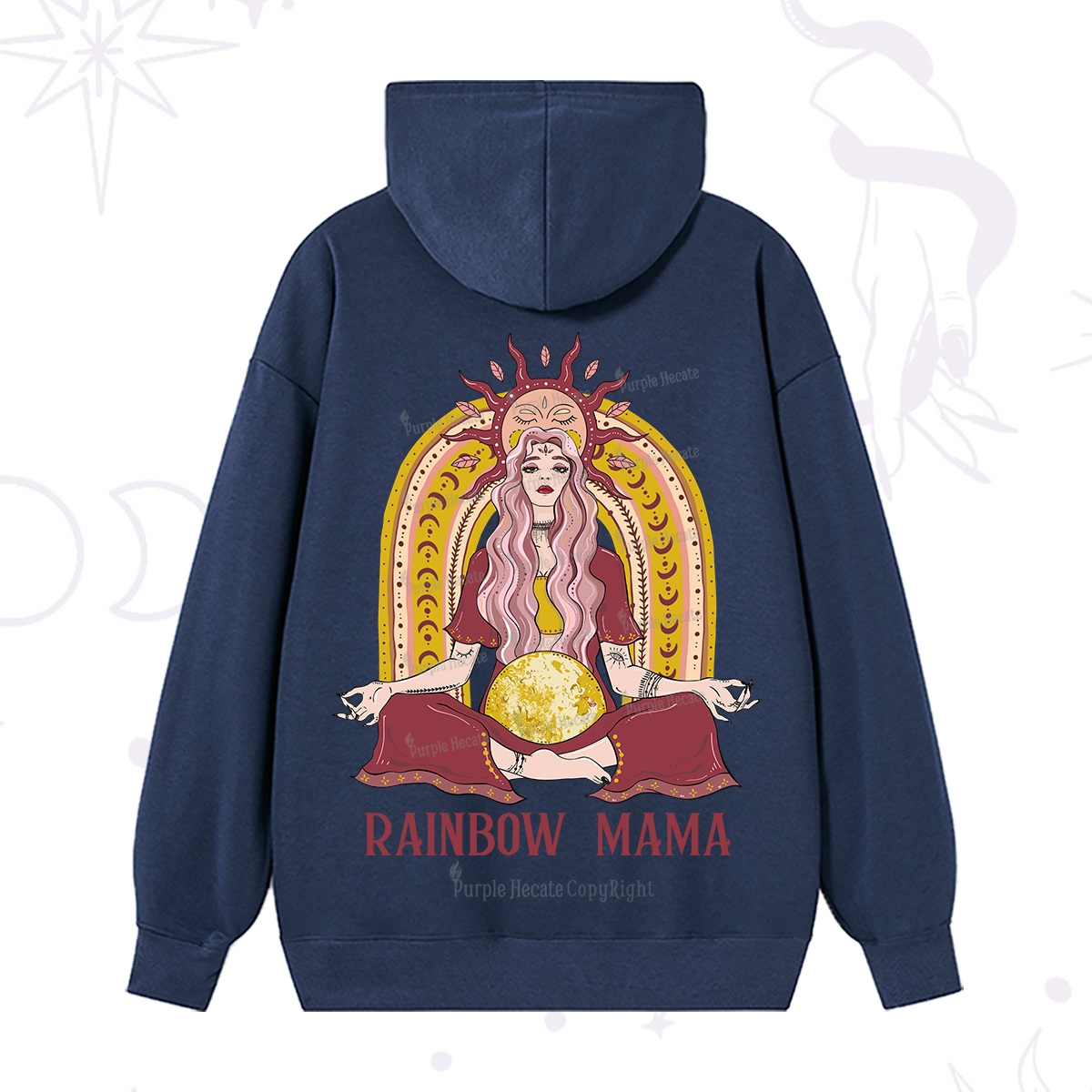 Purplehecate Rainbow Mama Hoodie