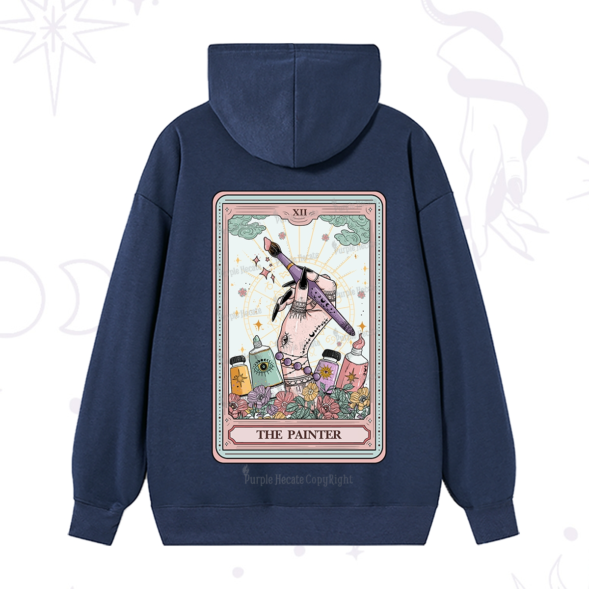 Purplehecate The Painter Tarot Hoodie