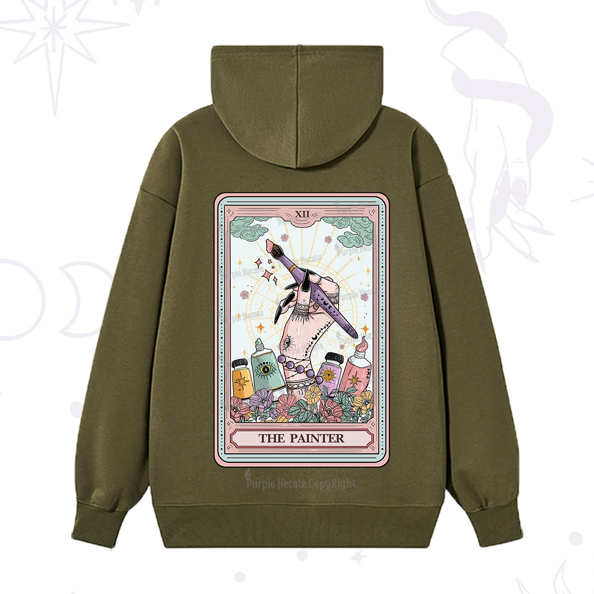 Purplehecate The Painter Tarot Hoodie