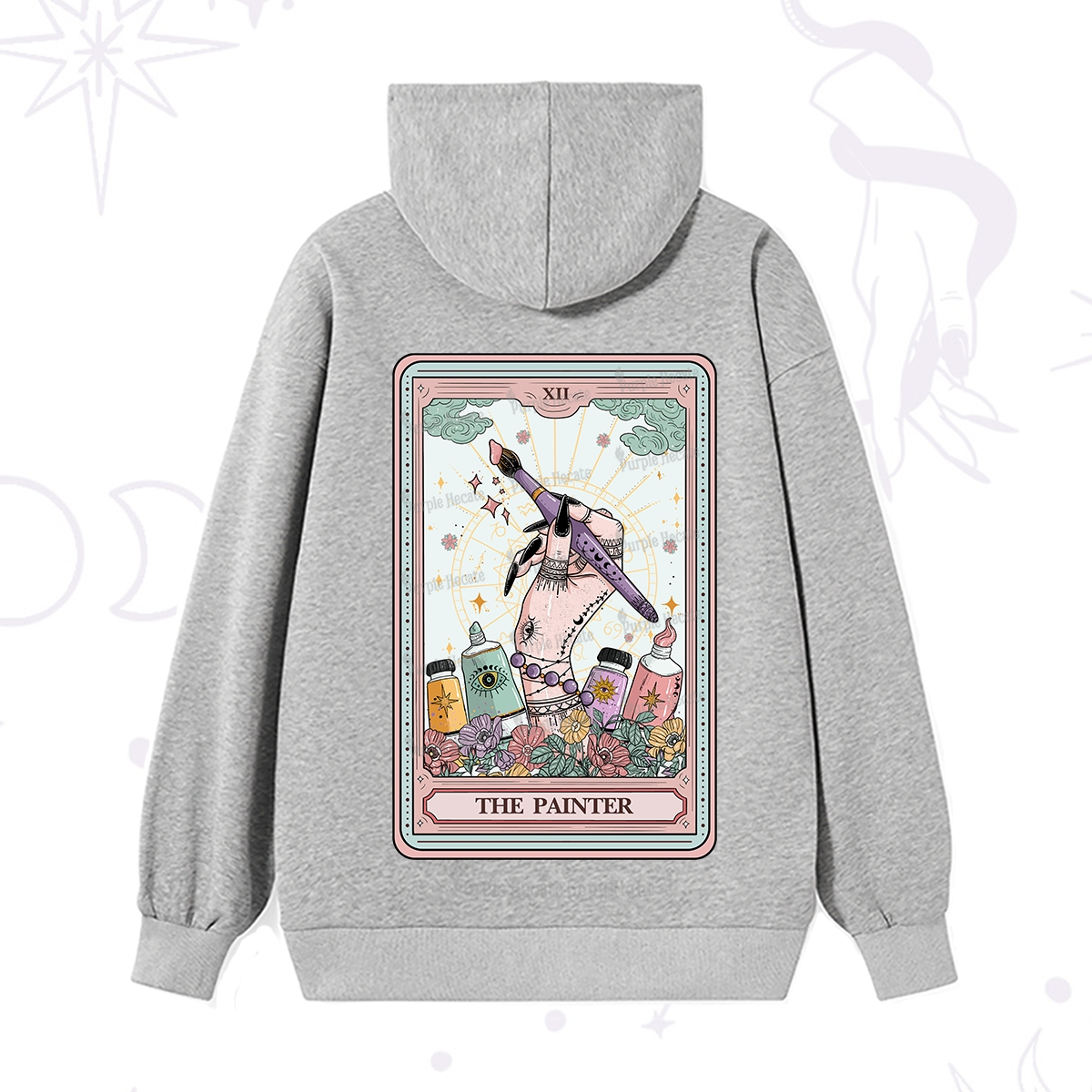 Purplehecate The Painter Tarot Hoodie