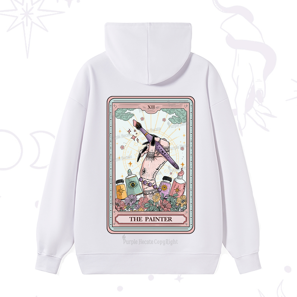 Purplehecate The Painter Tarot Hoodie