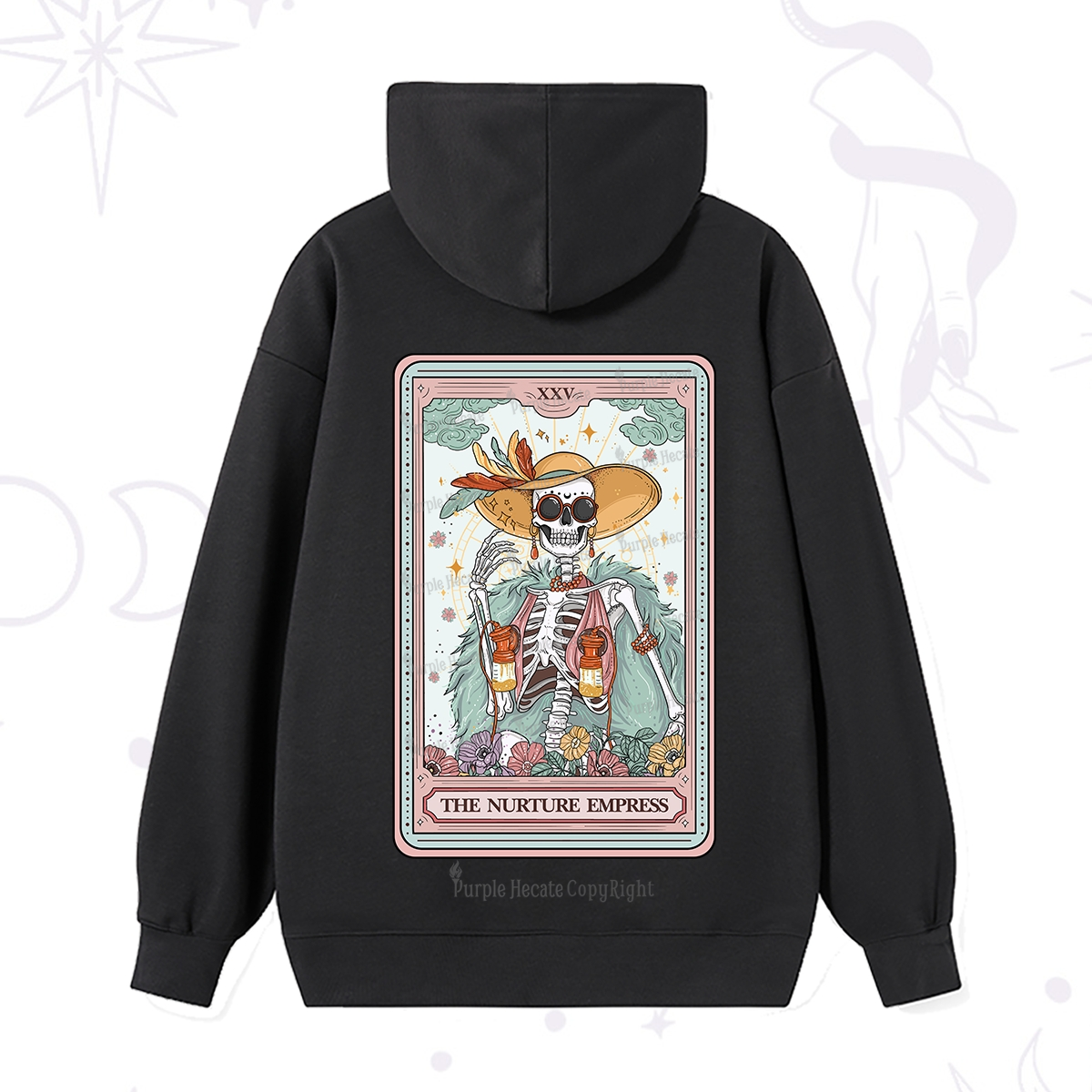 Purplehecate The Nurture Empress Tarot Hoodie