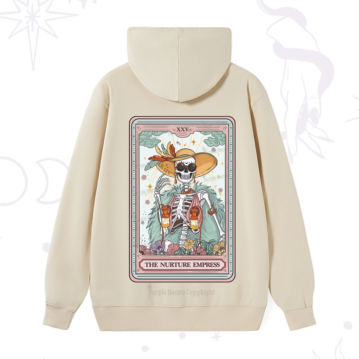 Purplehecate The Nurture Empress Tarot Hoodie
