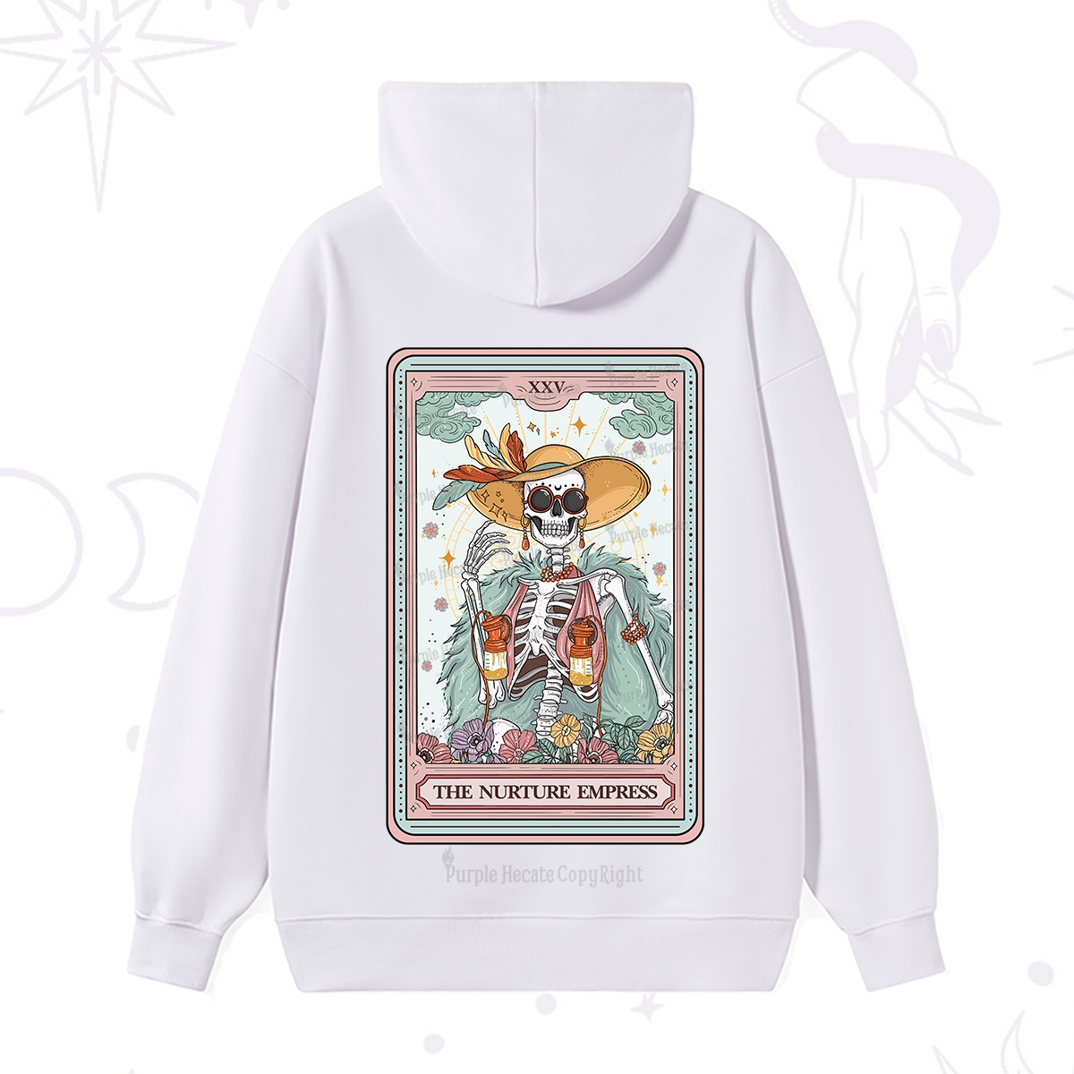 Purplehecate The Nurture Empress Tarot Hoodie