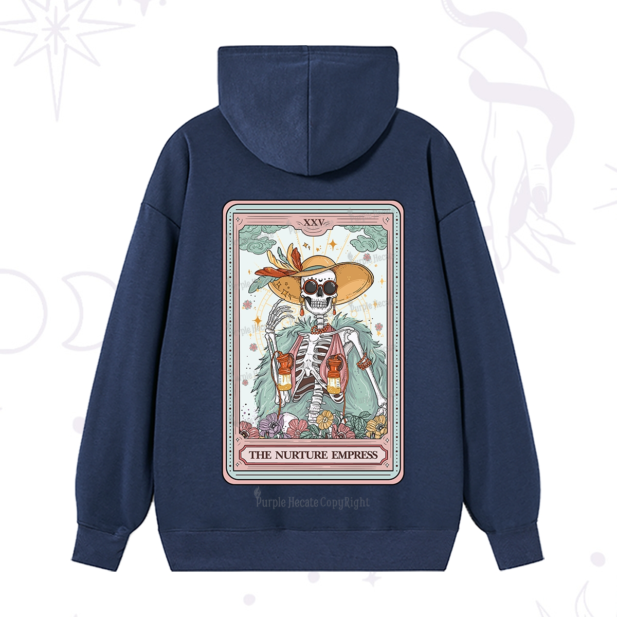 Purplehecate The Nurture Empress Tarot Hoodie