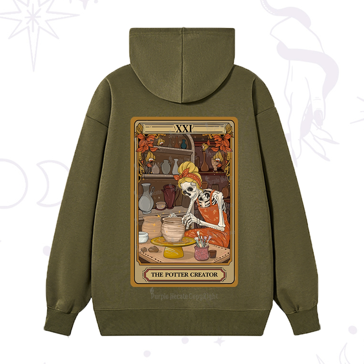 Purplehecate The Potter Tarot Hoodie