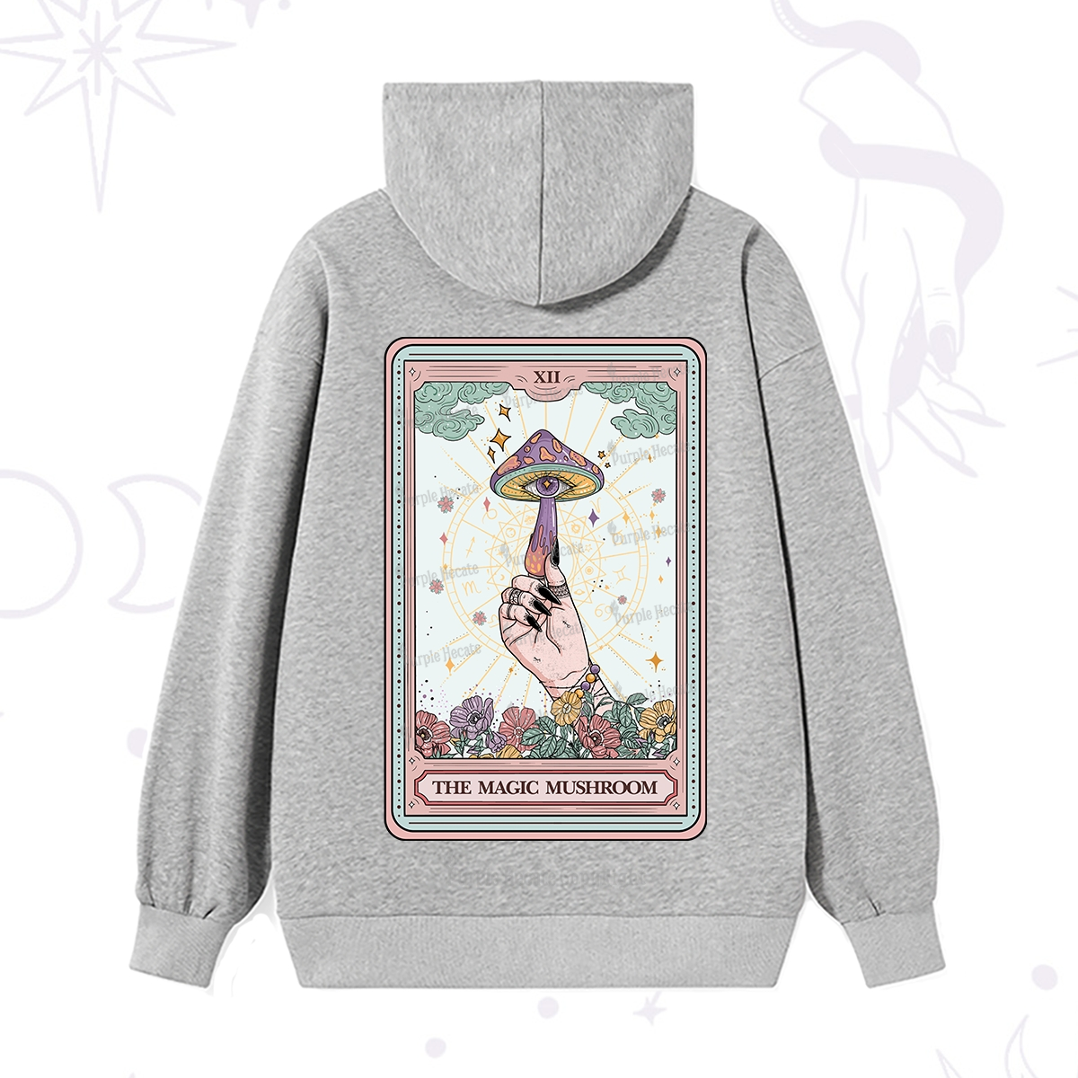 Purplehecate The Magic Murshroom Tarot Hoodie