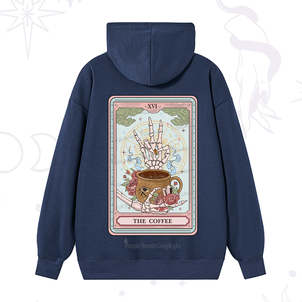 Purplehecate The Coffee Tarot Hoodie