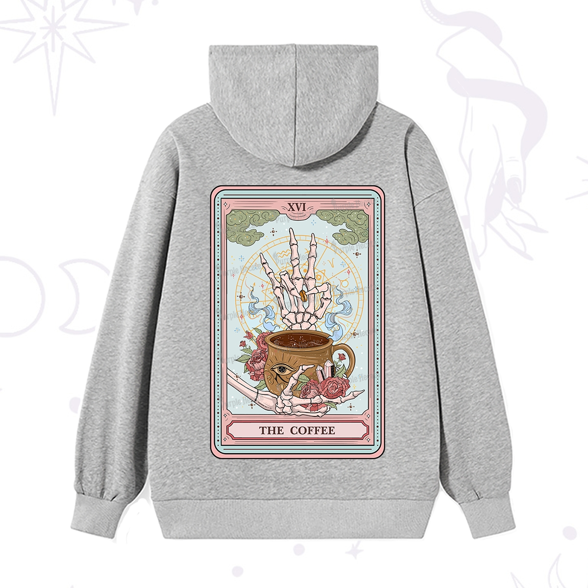 Purplehecate The Coffee Tarot Hoodie