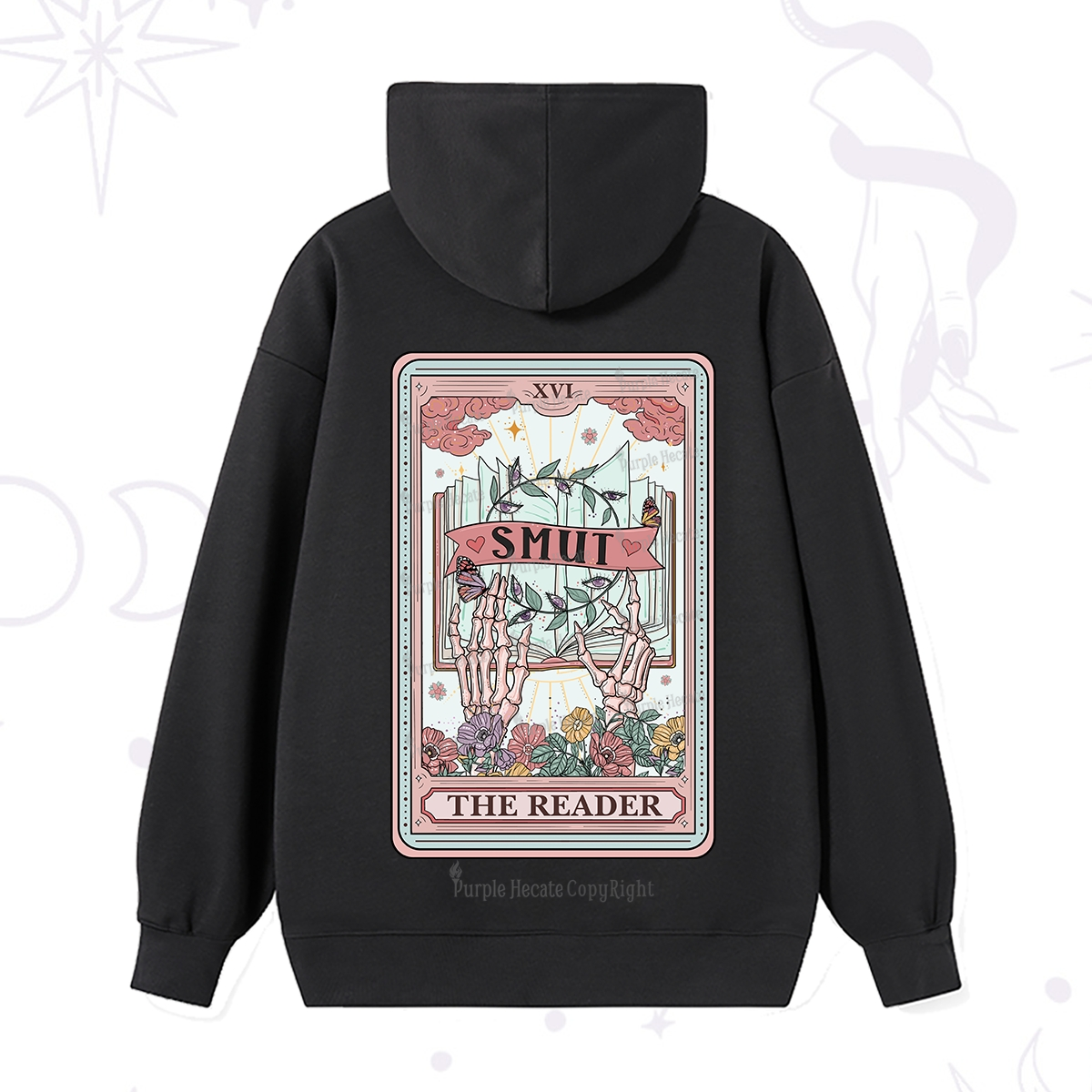 Purplehecate The Smut Reader Tarot Hoodie