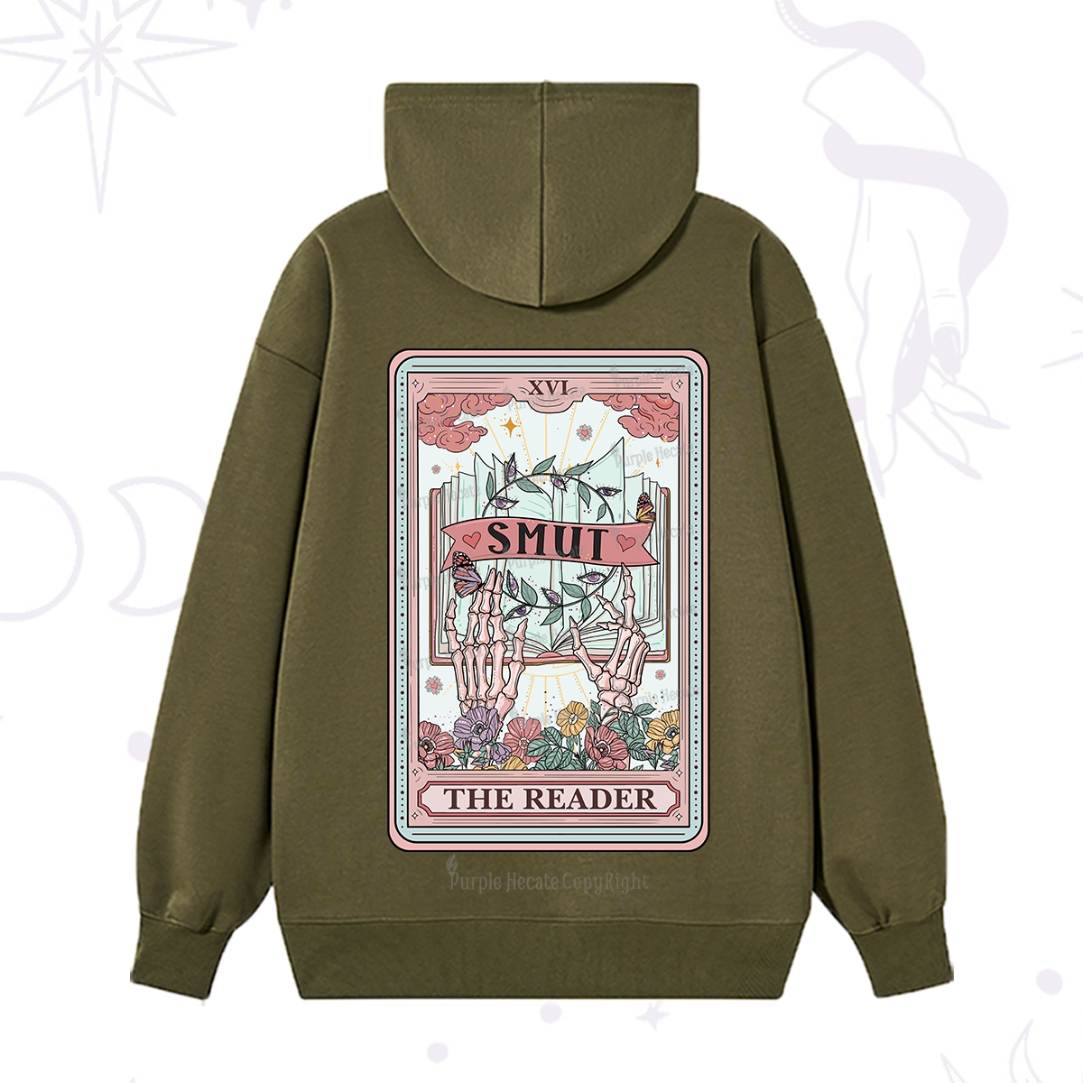 Purplehecate The Smut Reader Tarot Hoodie