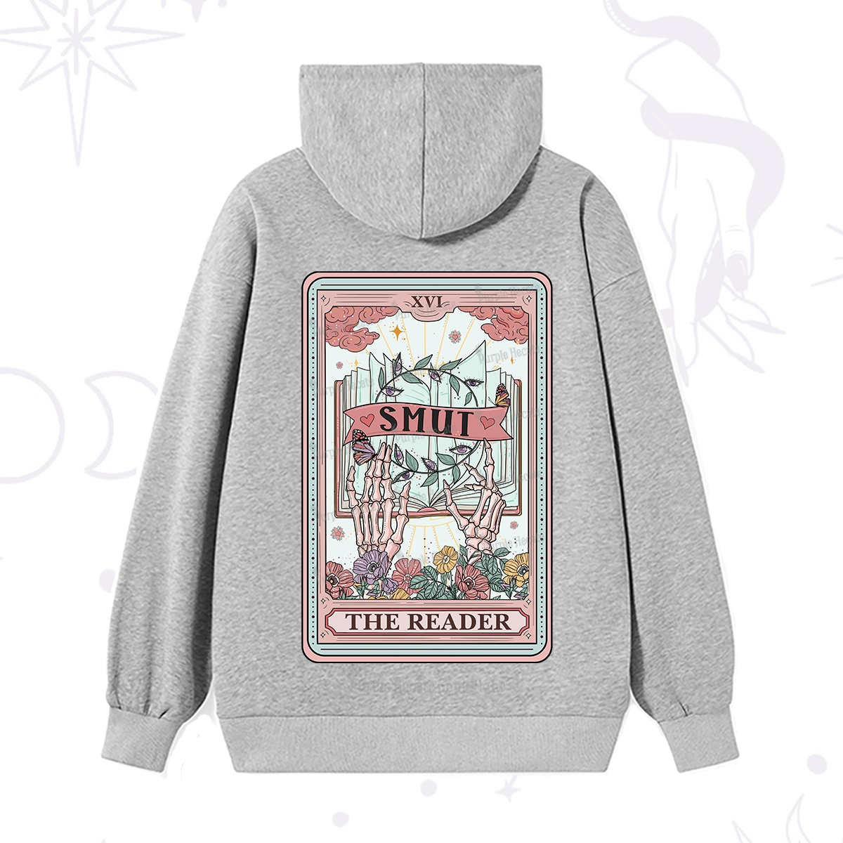 Purplehecate The Smut Reader Tarot Hoodie