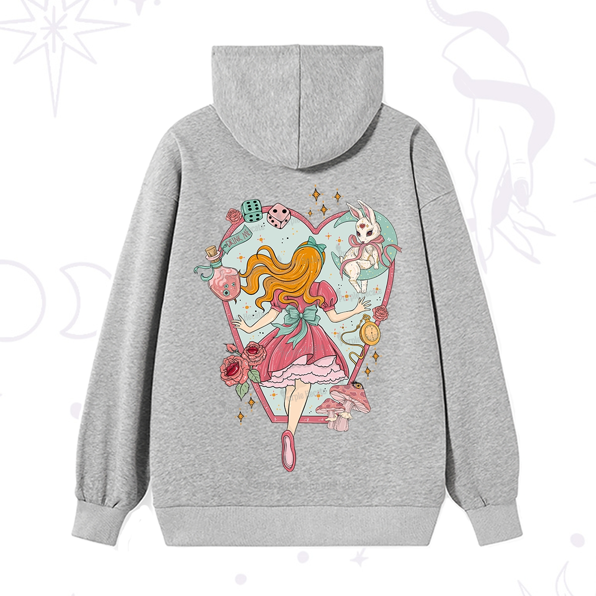 Purplehecate Alice's Secret Garden Hoodie