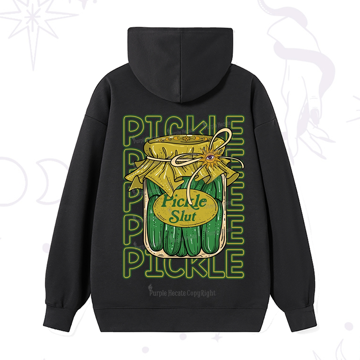 Purplehecate Pickle Slut Hoodie