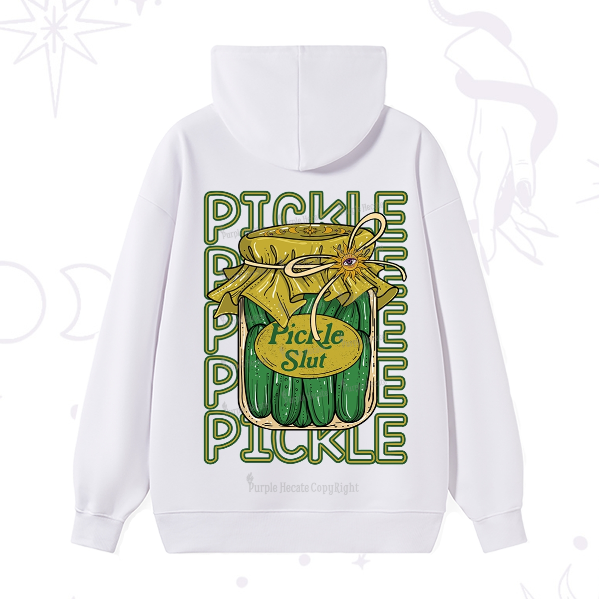 Purplehecate Pickle Slut Hoodie