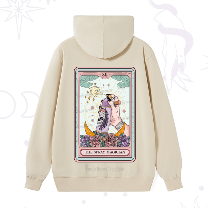 Purplehecate The Spray Magician Tarot Card Hoodie