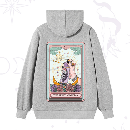 Purplehecate The Spray Magician Tarot Card Hoodie