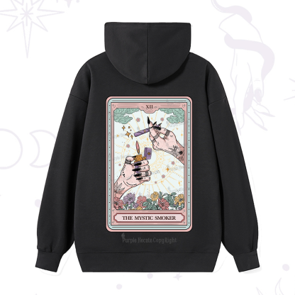 Purplehecate The Mystic Smoker Tarot Card Hoodie
