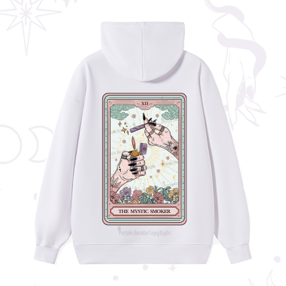 Purplehecate The Mystic Smoker Tarot Card Hoodie
