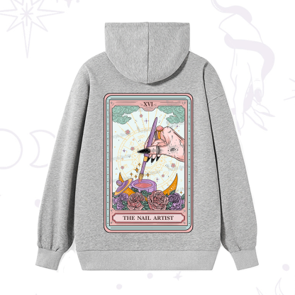 Purplehecate The Nail Artsit Tarot Card Hoodie