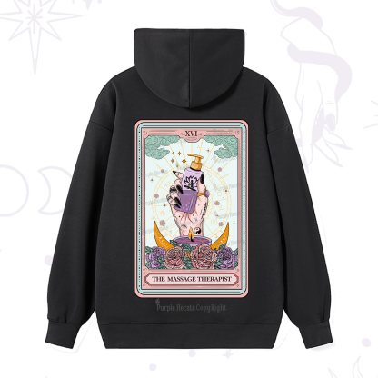 Purplehecate The Massage Therapist Tarot Card Hoodie