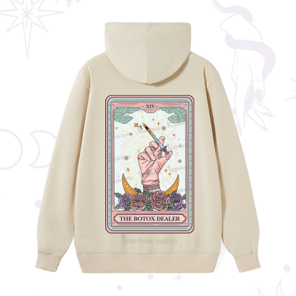 Purplehecate The Botox Dealer Tarot Card Hoodie