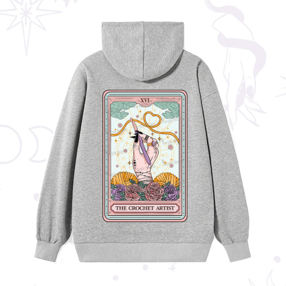Purplehecate The Crochet Artist Tarot Card Hoodie