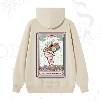 Purplehecate The Photographer Tarot Card Hoodie