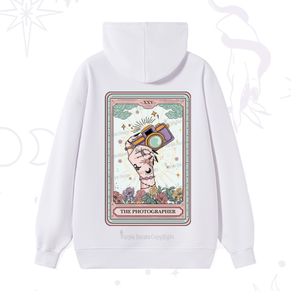 Purplehecate The Photographer Tarot Card Hoodie