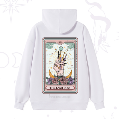 Purplehecate The Lash Boss Tarot Card Hoodie