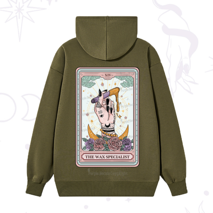 Purplehecate The Wax Specialist Tarot Card Hoodie
