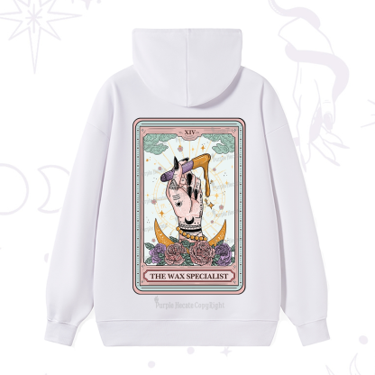 Purplehecate The Wax Specialist Tarot Card Hoodie