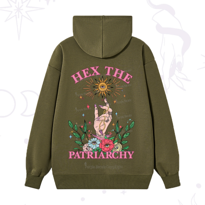 Purplehecate Hex The Patriarchy Witchy Hoodie