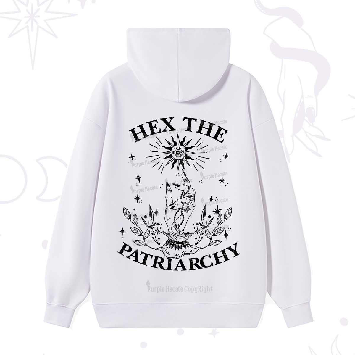 Purplehecate Smash The Patriarchy Hoodie
