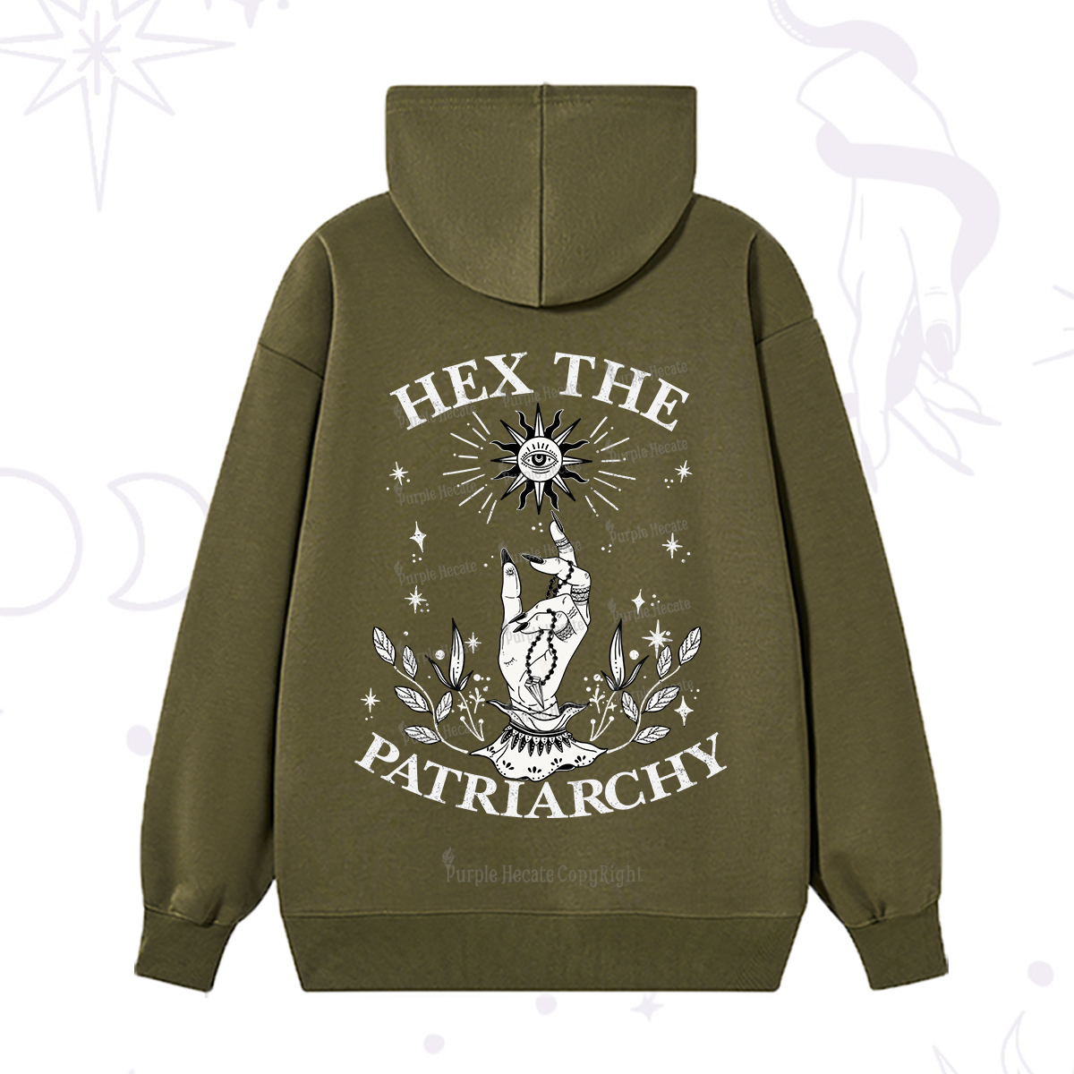 Purplehecate Smash The Patriarchy Hoodie