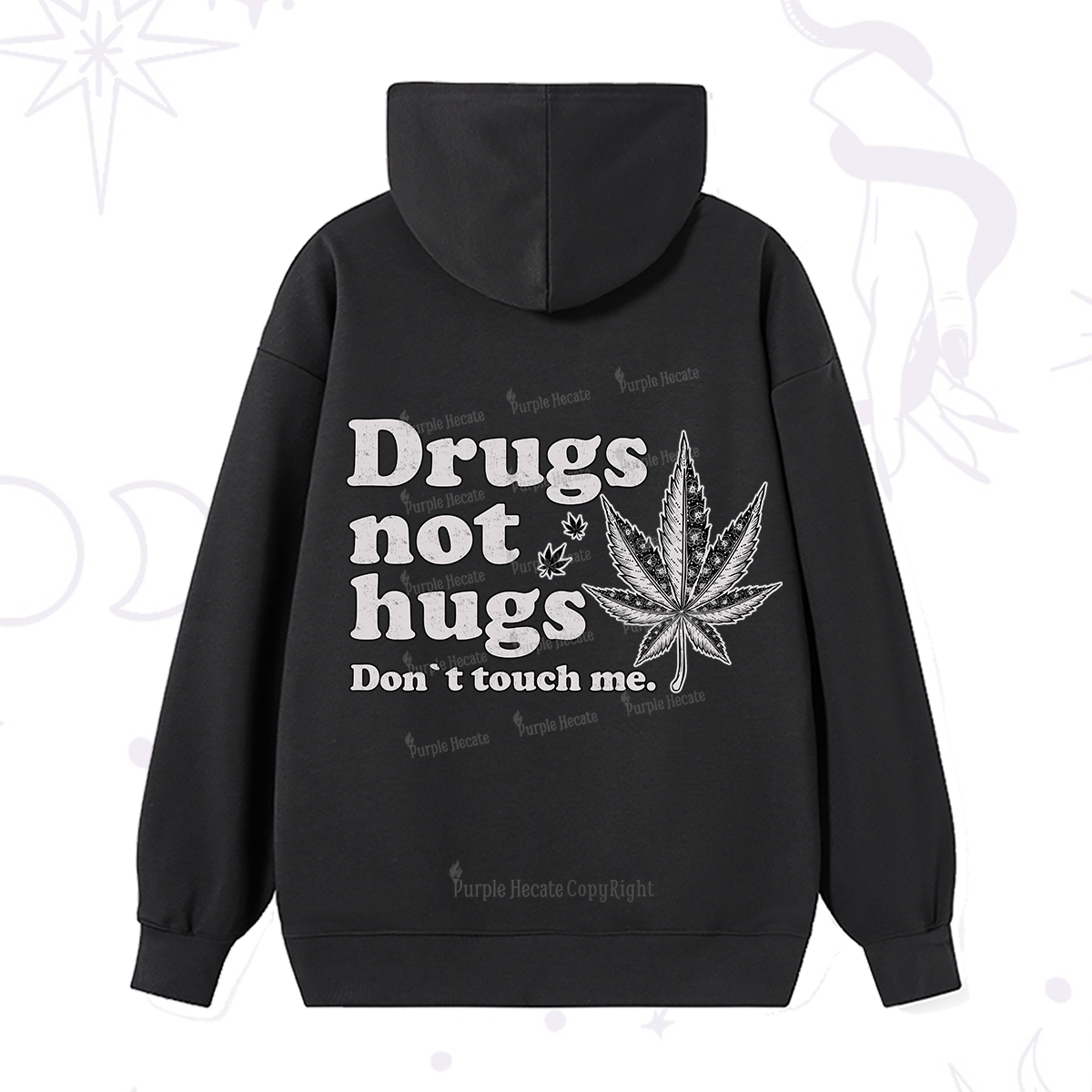 Purplehecate Don't Touch Me Hoodie