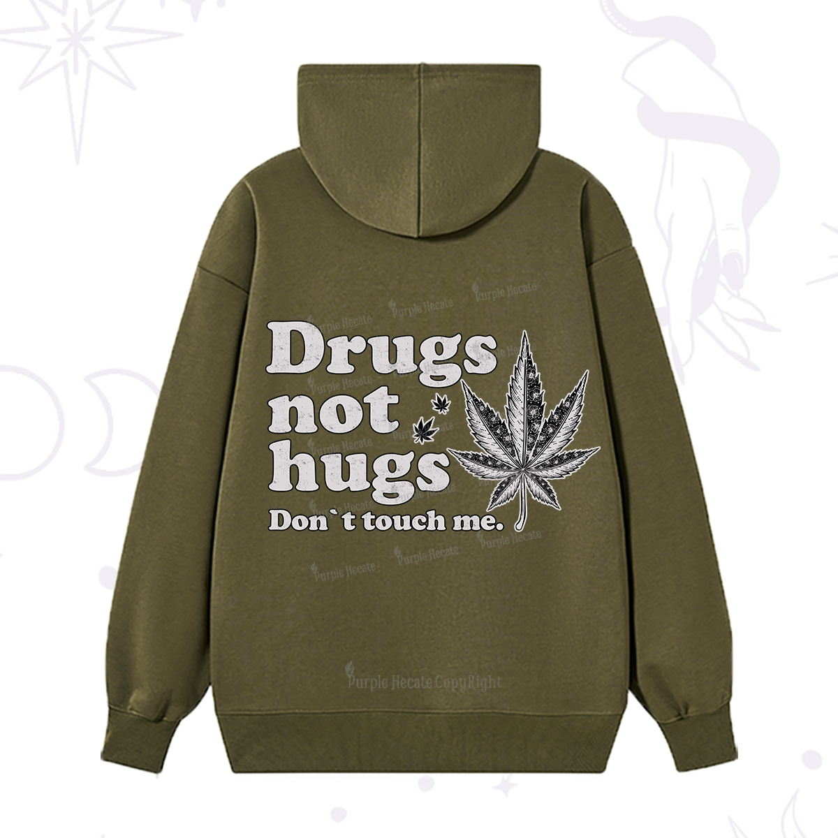 Purplehecate Don't Touch Me Hoodie