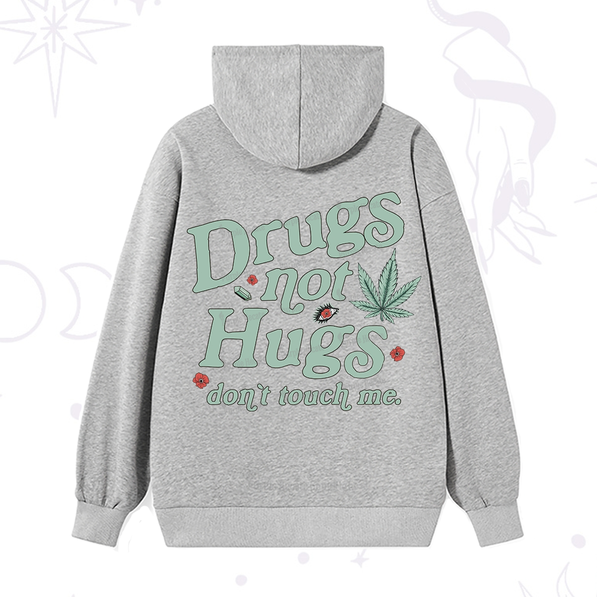 Purplehecate Sarcastic Weed Hoodie
