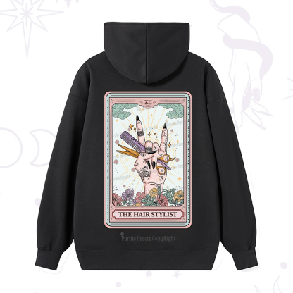 Purplehecate The Hair Stylist Tarot Hoodie