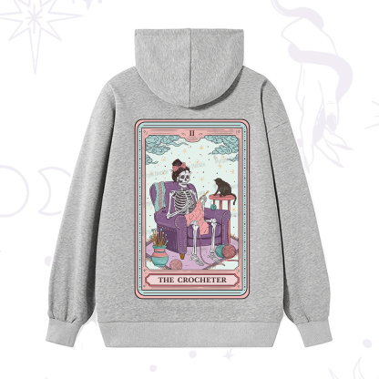 Purplehecate The Crocheter Tarot Hoodie