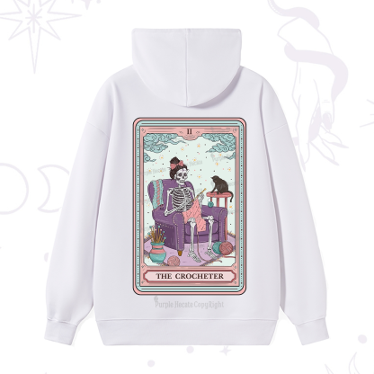 Purplehecate The Crocheter Tarot Hoodie