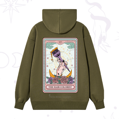 Purplehecate The Hair Colorist Tarot Hoodie