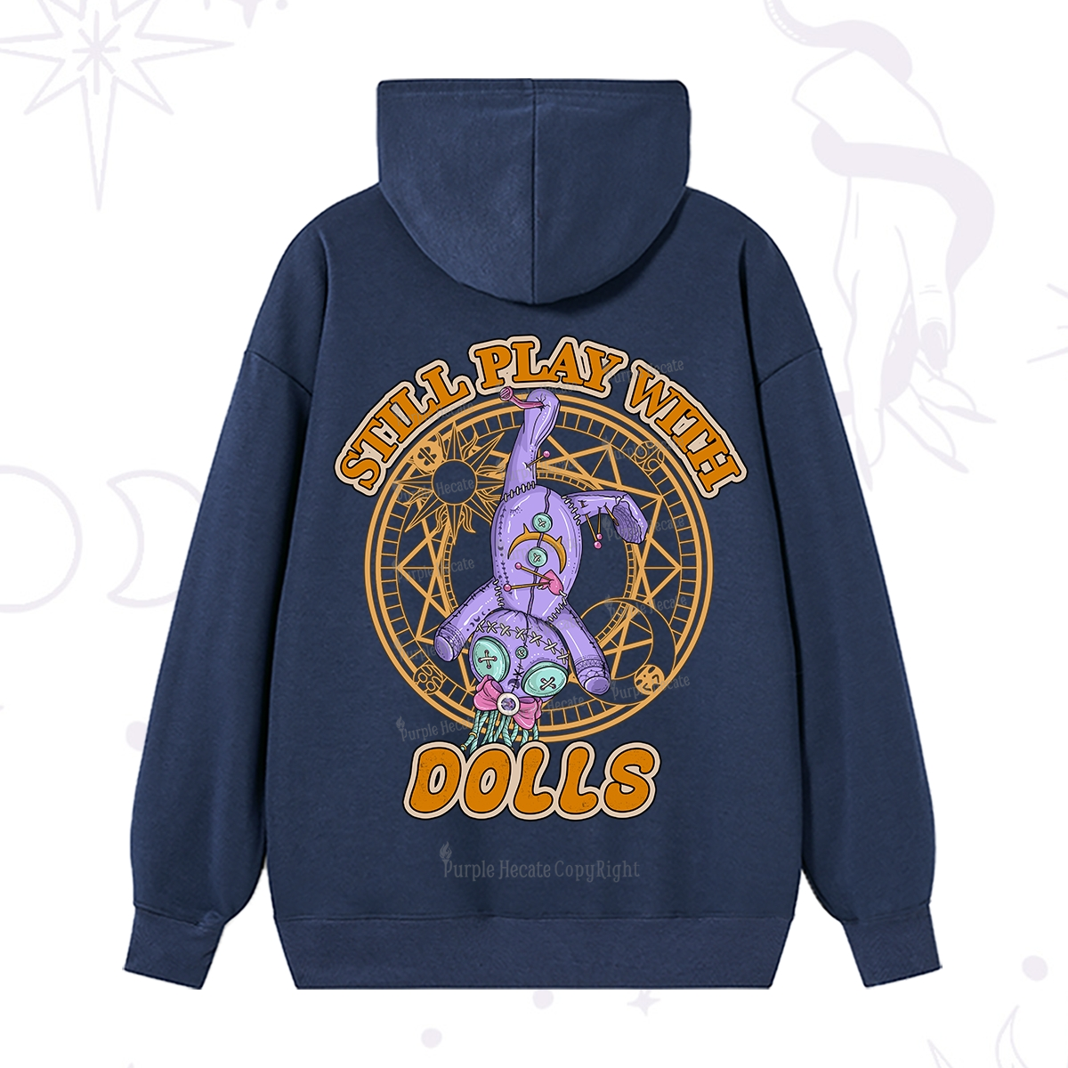 Purplehecate Still Plays With Dolls Hoodie