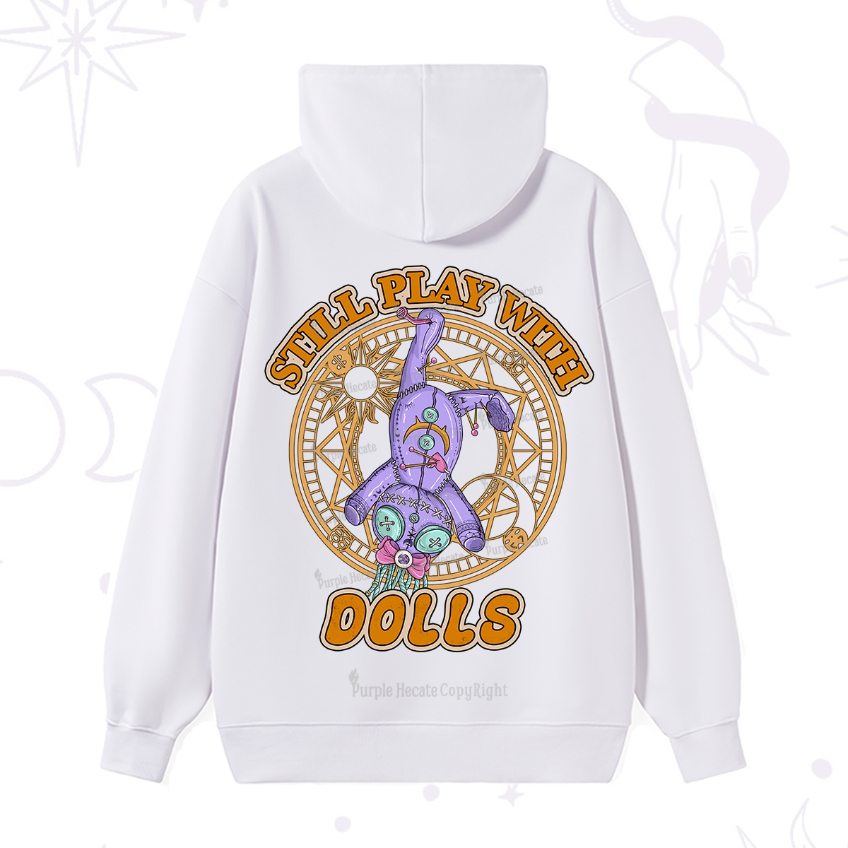 Purplehecate Still Plays With Dolls Hoodie