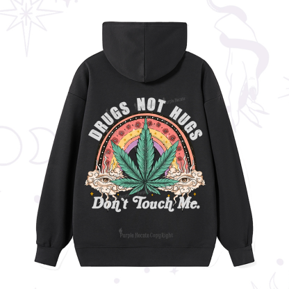 Purplehecate Drugs Not Hugs Hoodie