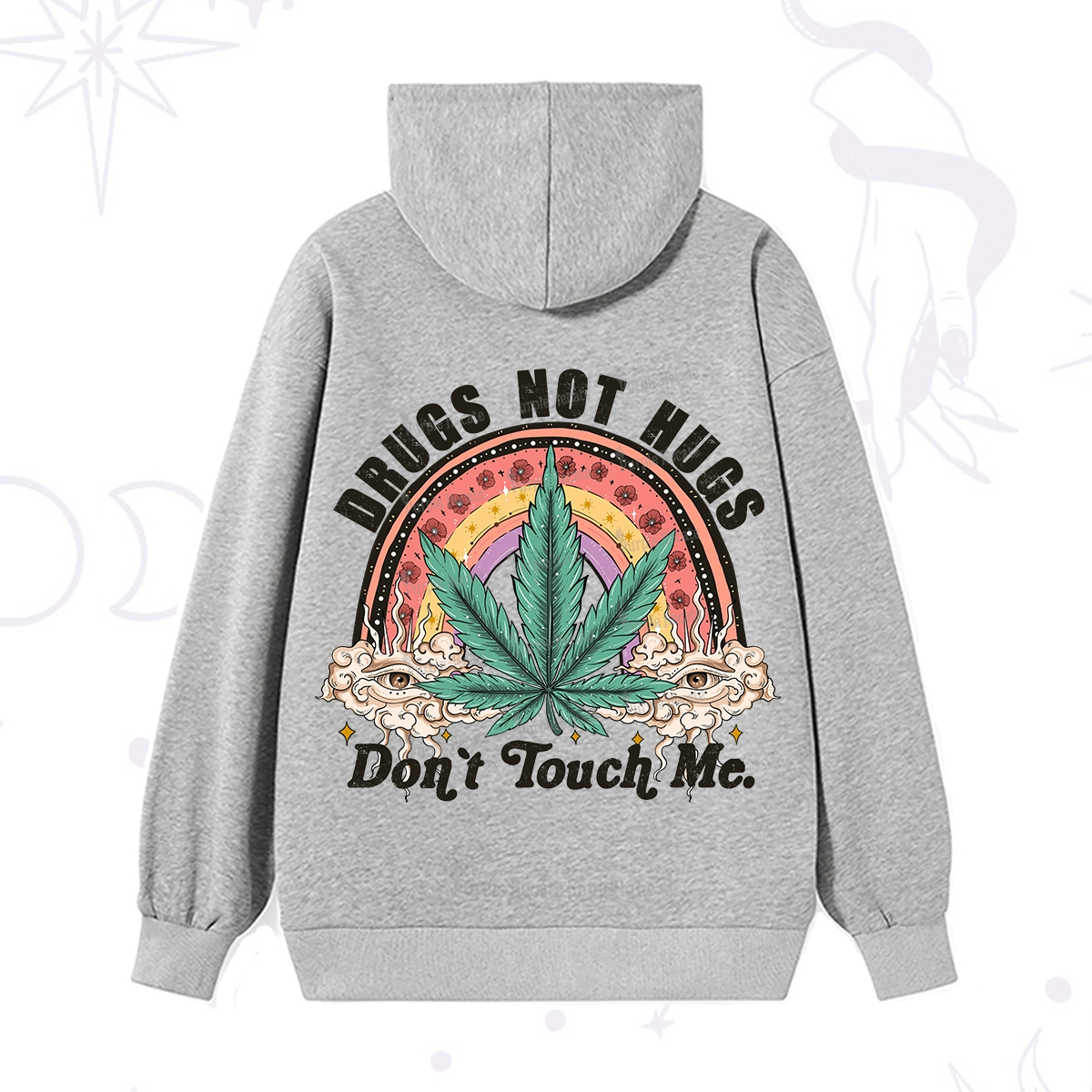 Purplehecate Drugs Not Hugs Hoodie