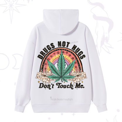 Purplehecate Drugs Not Hugs Hoodie