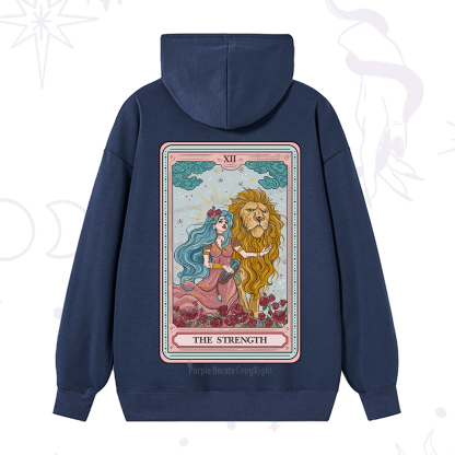 Purplehecate The Strength Tarot Hoodie