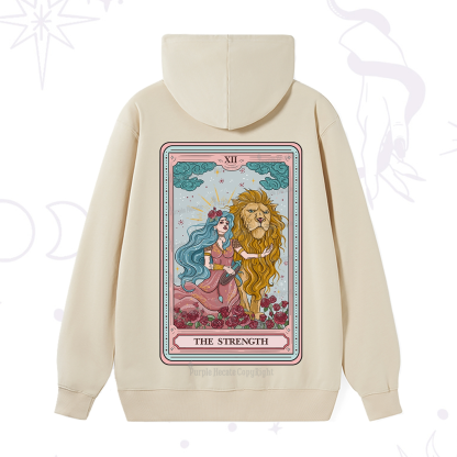 Purplehecate The Strength Tarot Hoodie