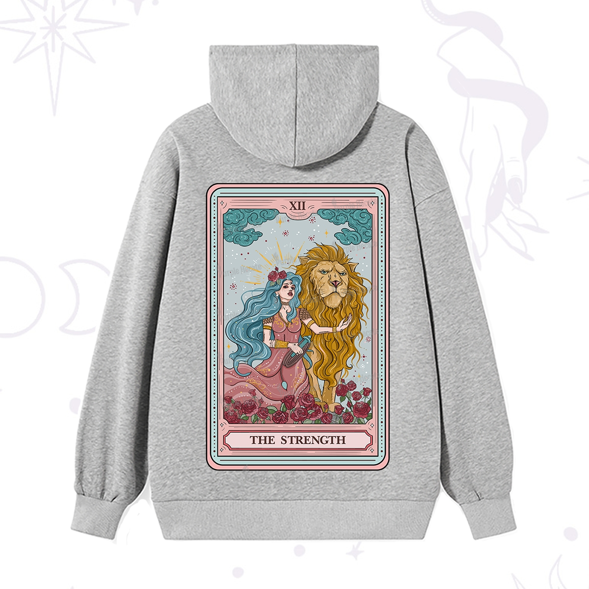 Purplehecate The Strength Tarot Hoodie